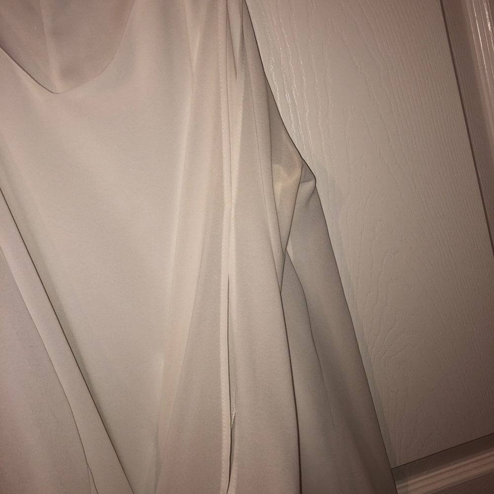 Cold Shoulder White Dress - Picture 3 of 3